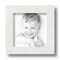 ArtToFrames 6x6 Inch Picture Frame, This 1.25 Inch Custom MDF Poster Frame is Available in Multiple Colors, Great for Your Art or Photos - Comes with Regular Glass and Corrugated Backing (A96BN)